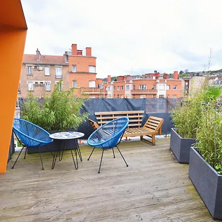 公寓 Duplex Near Paris/ Rer 4 Bedrooms 100m2 Balcony 默东